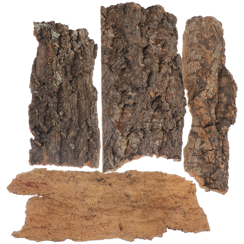 IMIKEYA écorce-arbre cachette pour reptiles, espace naturel et sécurisé pour se reposer