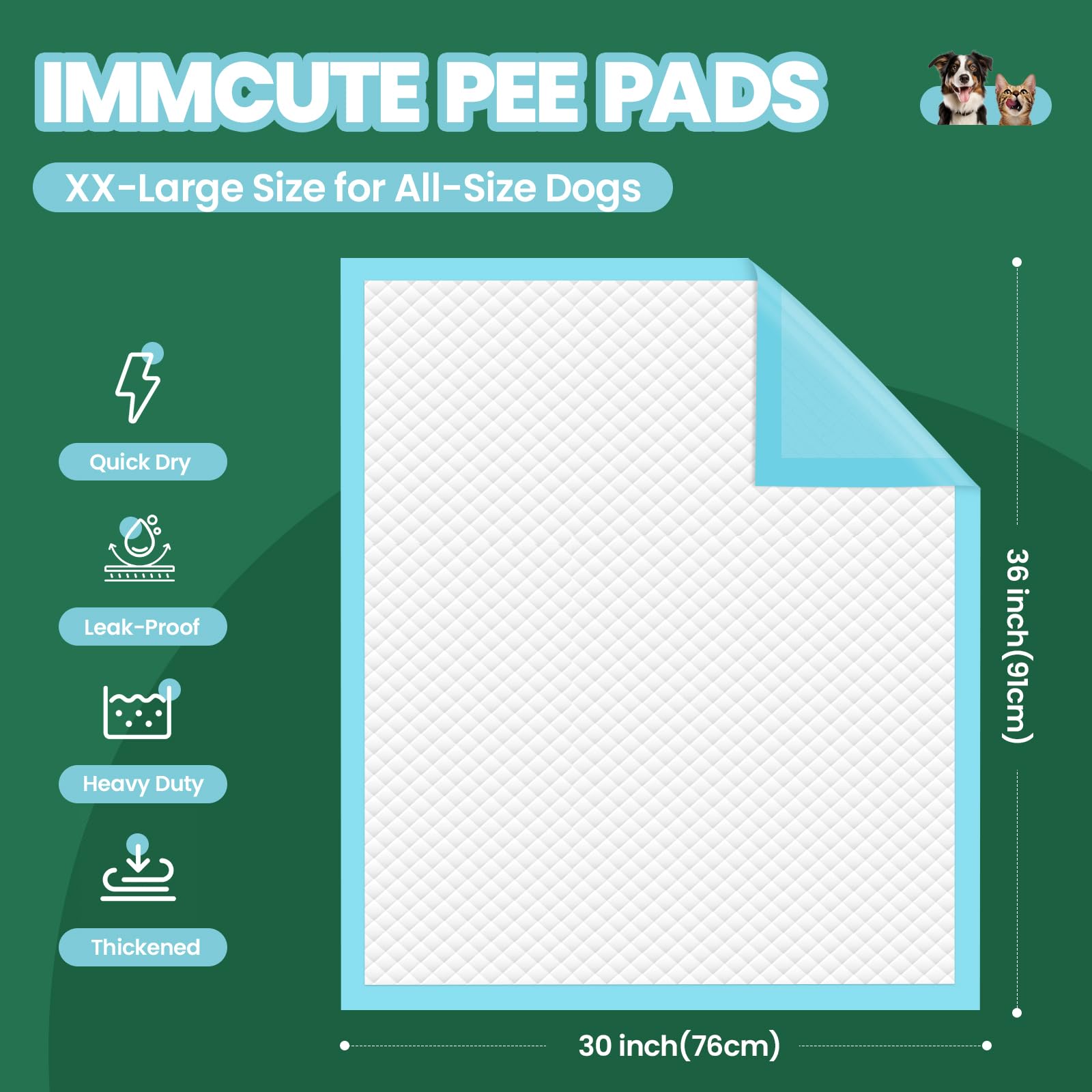IMMCUTE film PE durable: protection fiable contre les fuites et déchirures.