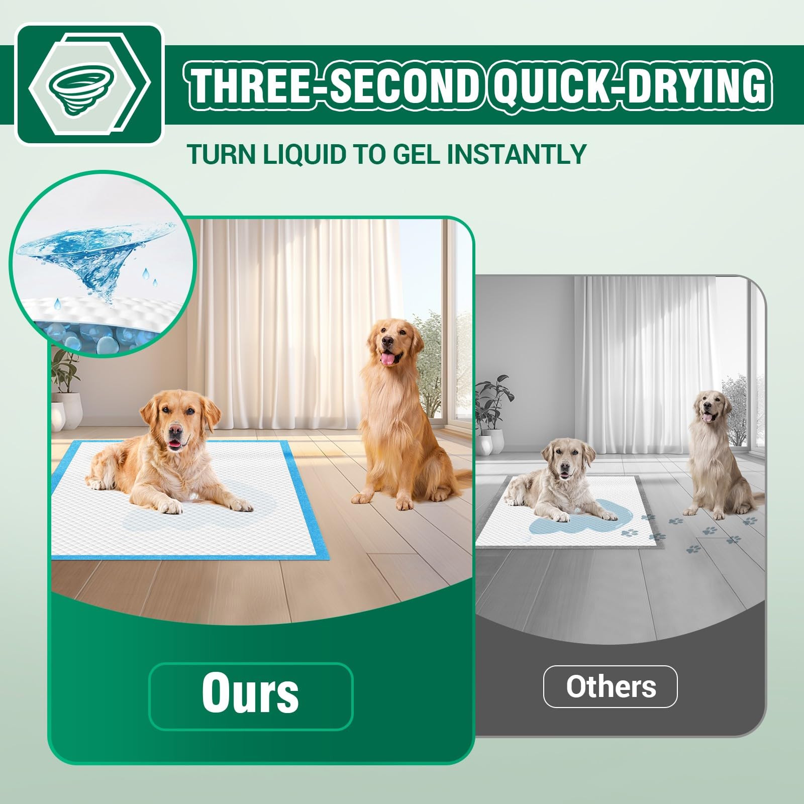 IMMCUTE materiau-qualite, tissu robuste et durable pour un usage quotidien.