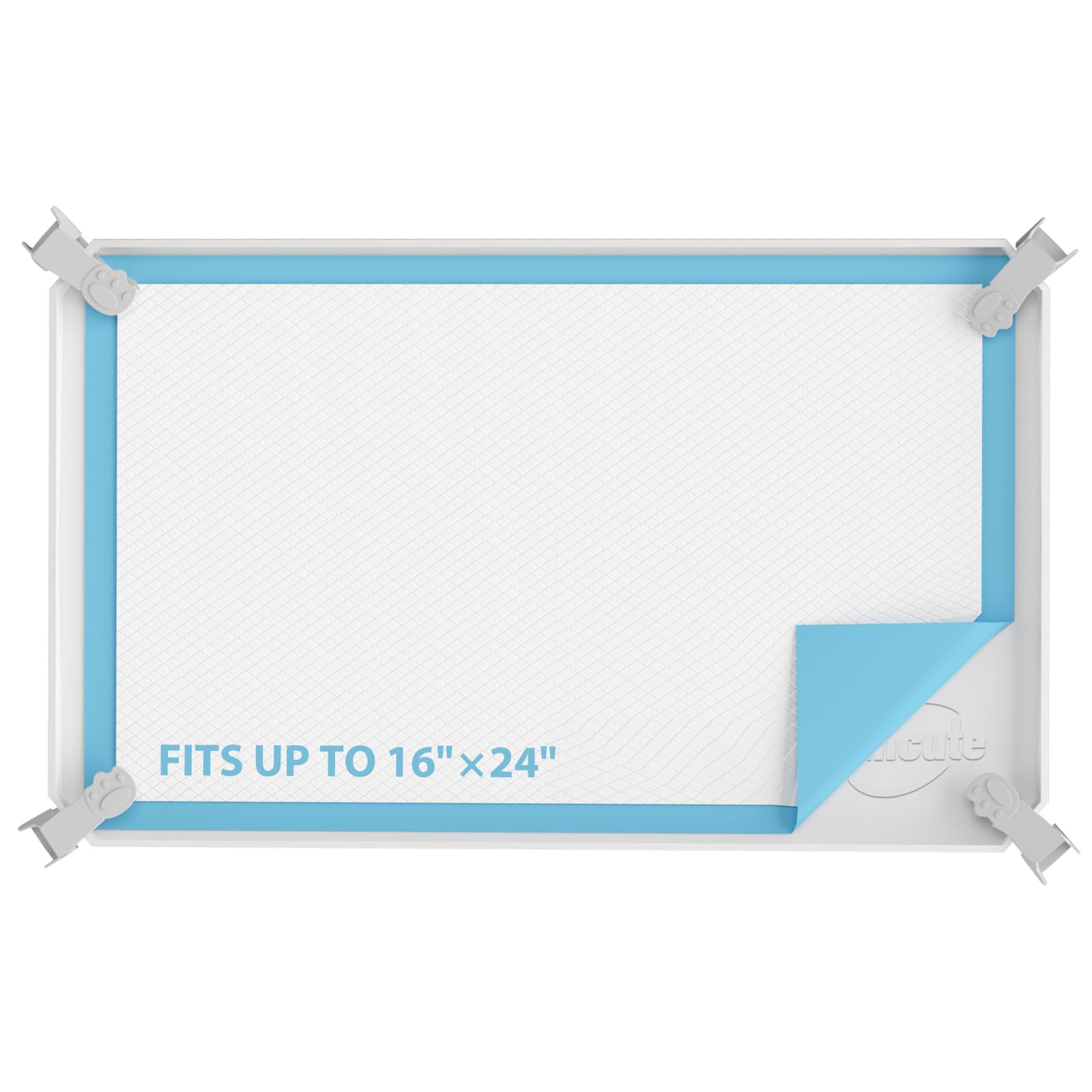IMMCUTE porte-tapis chiot 16x24 maintient le tapis stable pendant l'entraînement