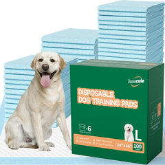 Tapis absorbant IMMCUTE 100-pack 28x30, idéal pour l’entraînement et les sols propres.