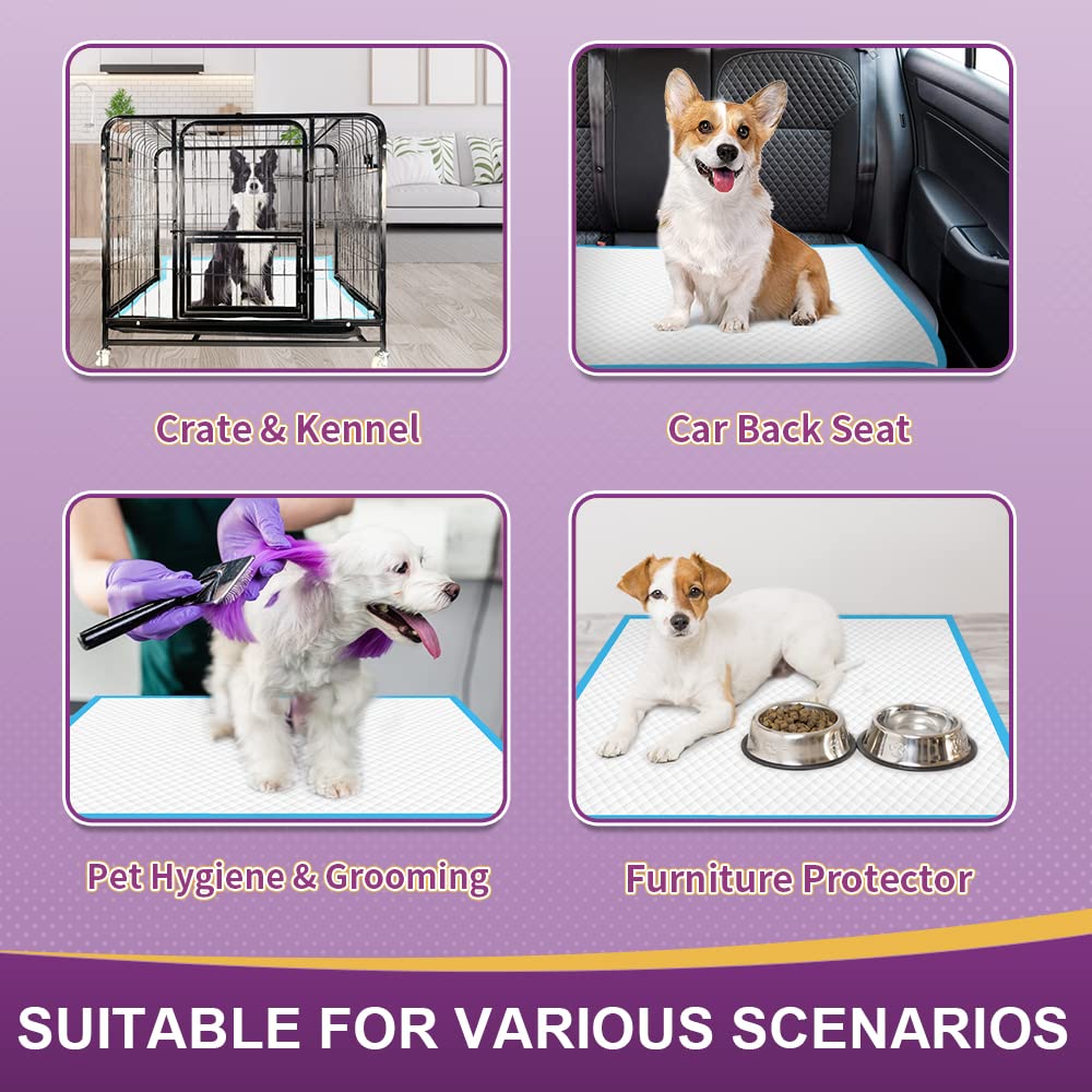 IMMCUTE Tapis-pipi 6 couches pour absorption renforcée.