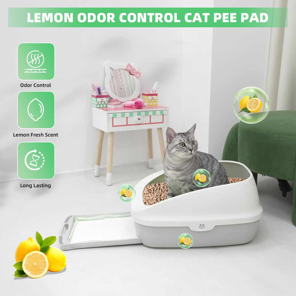 IMMCUTE tapis-chat 6 couches absorbantes, meilleure absorption.