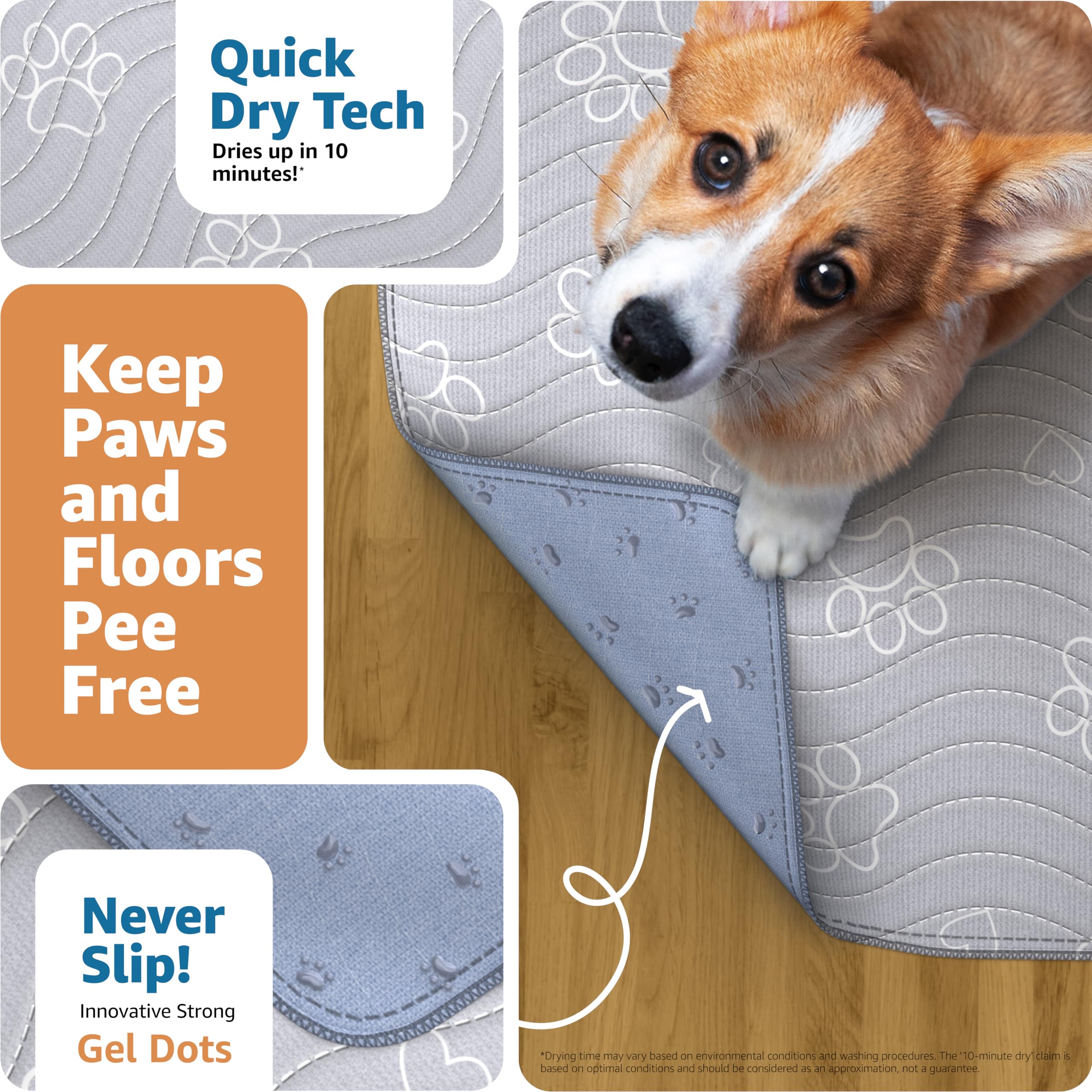 IMPROVIA Tapis-pipi chiot extra-absorbant pour apprentissage sans fuite