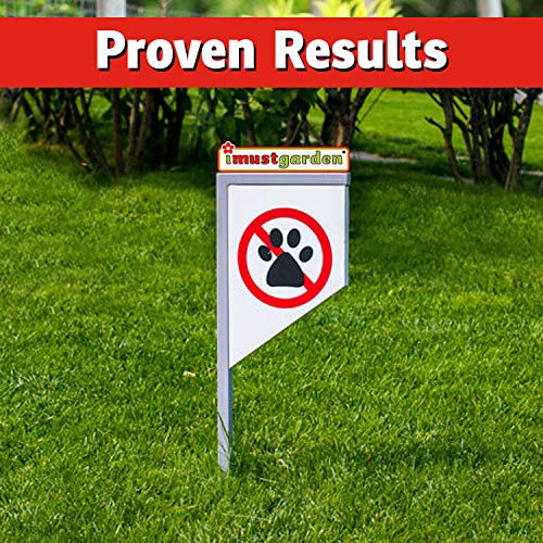 IMUSTGARDEN Répulsif chien-chat, usage extérieur sûr pour jardins et balcons.