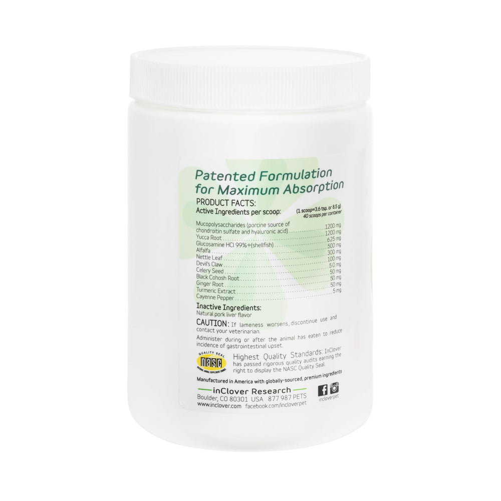 InClover Connectin – sécurité-qualité: formulation par biochemiste depuis 1996.