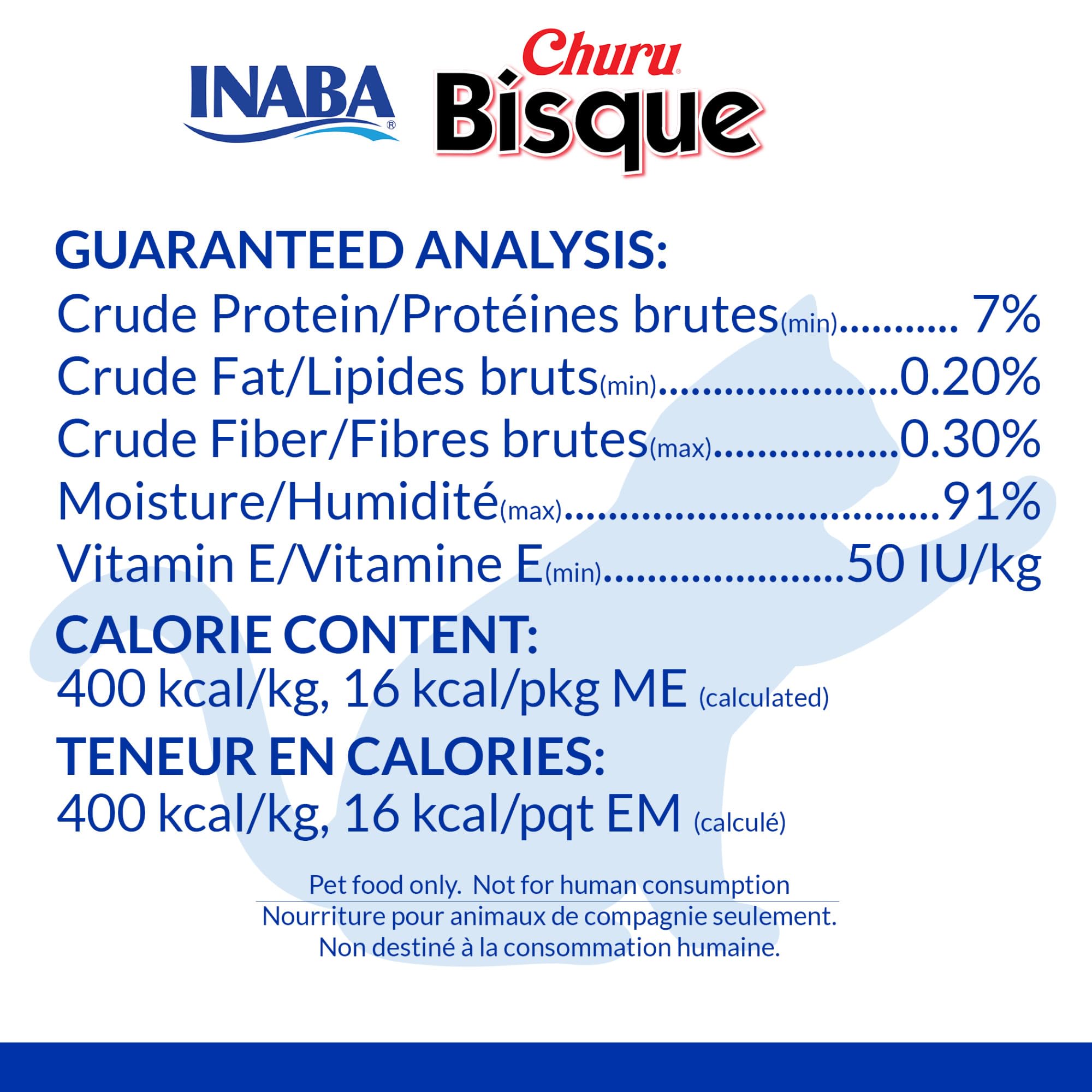INABA Churu Bisque – sachet individuel prêt à servir.