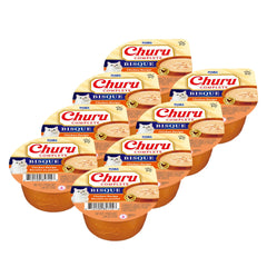 INABA Churu Bisque pour chats, poulet, gobelet 2,46 oz, pratique et portionnable.