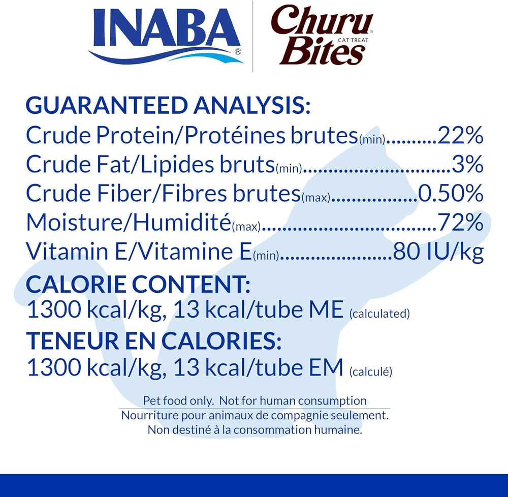 INABA Churu Bites sans céréales et sans colorants artificiels