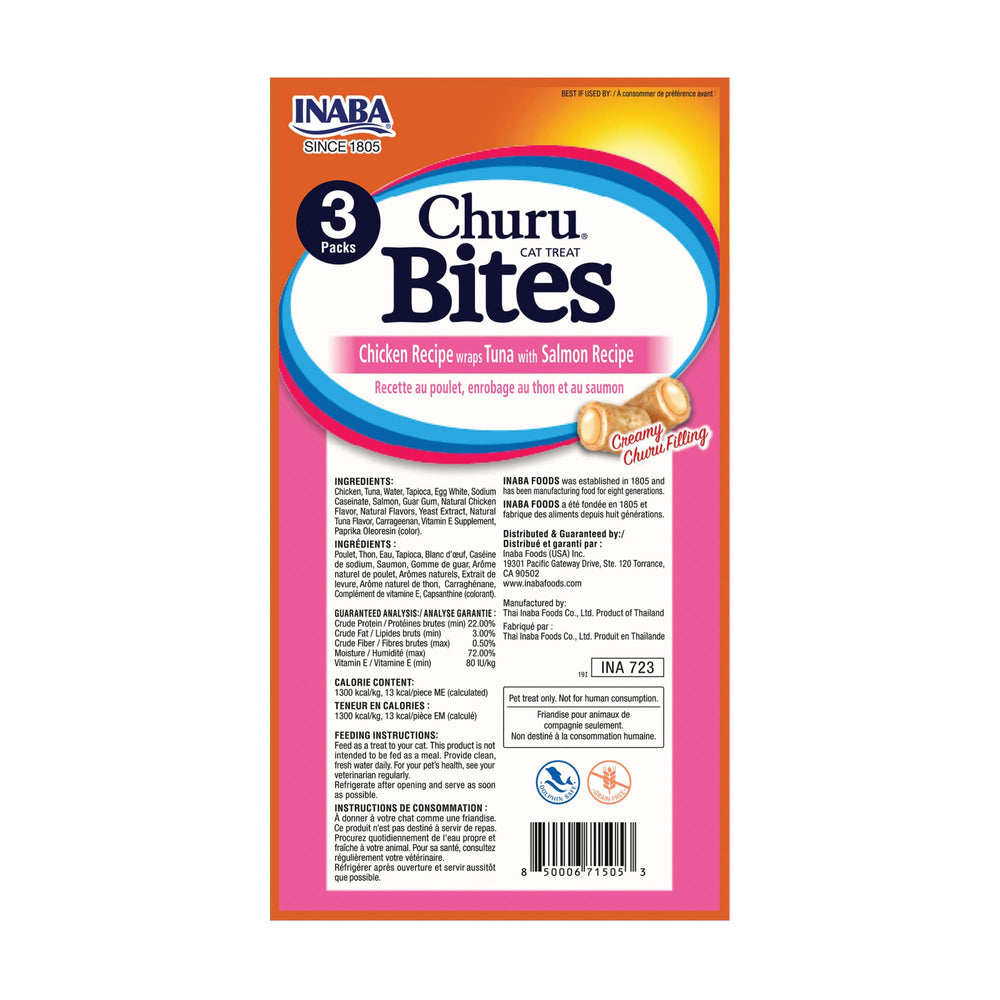 INABA Churu Bites – utilisation facile lors des jeux et repas quotidiens.