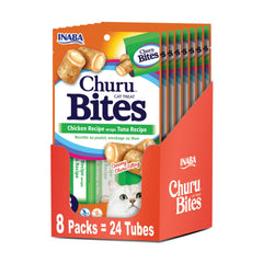INABA Churu Bites: tubes 0,35 oz faciles à portionner pour friandises.