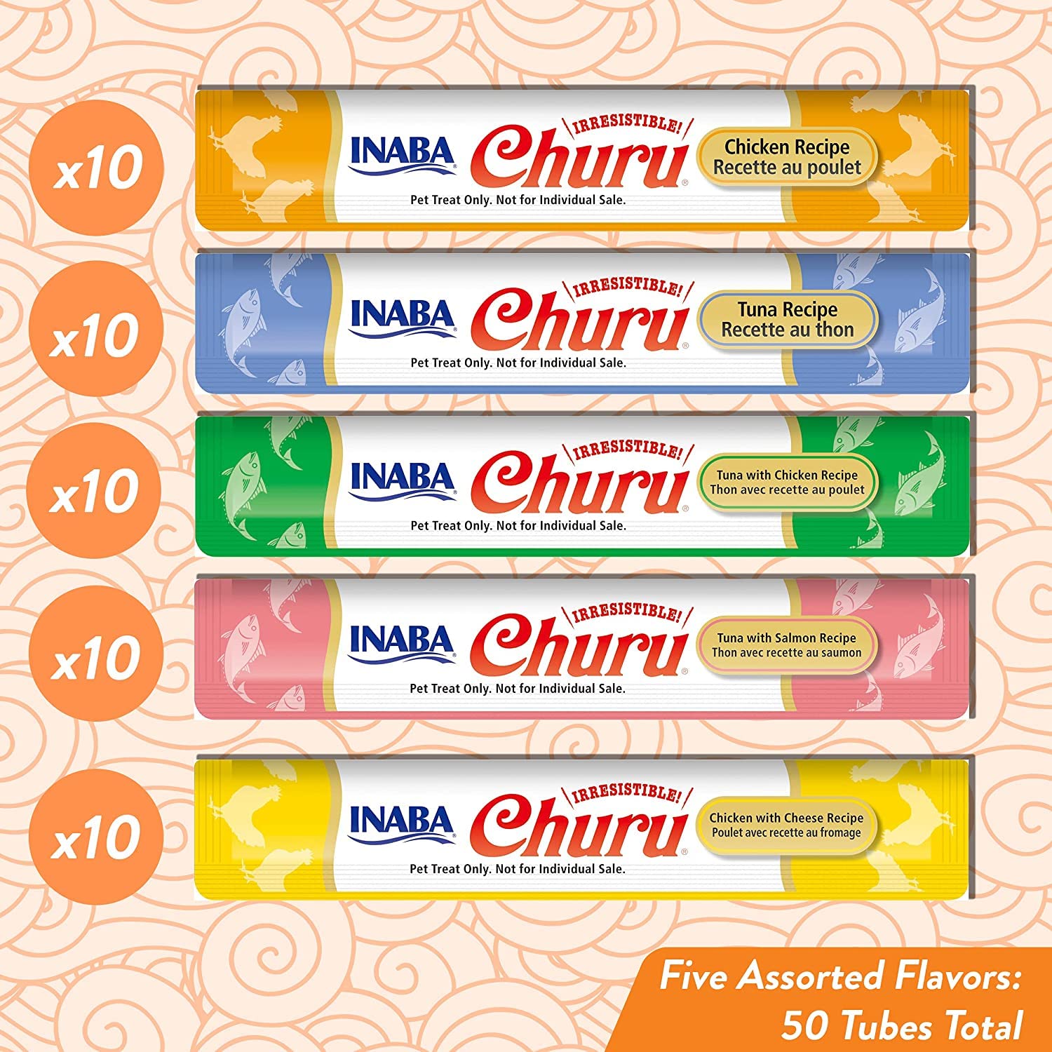 INABA Churu faible en calories, aide à l'hydratation des repas.