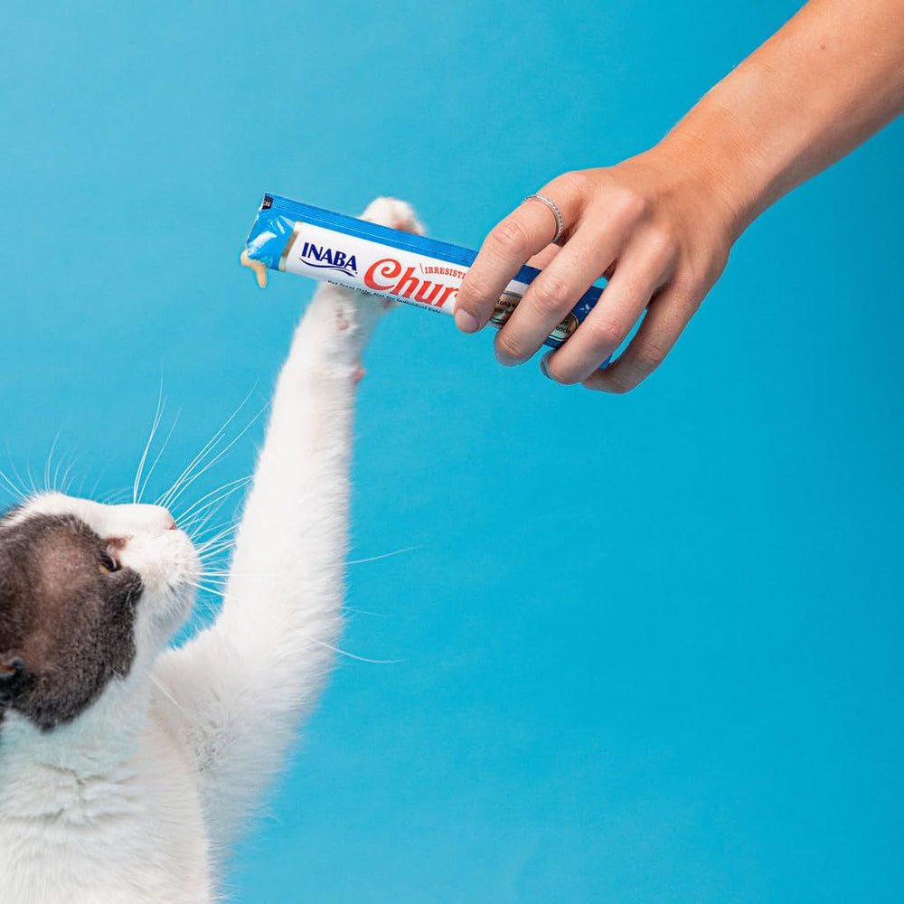 INABA Churu crème-thon-tube purée lisse pour chat