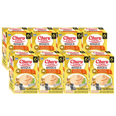INABA Churu Entrée Bisque au poulet, texture bisque, hydratation facile lors du repas