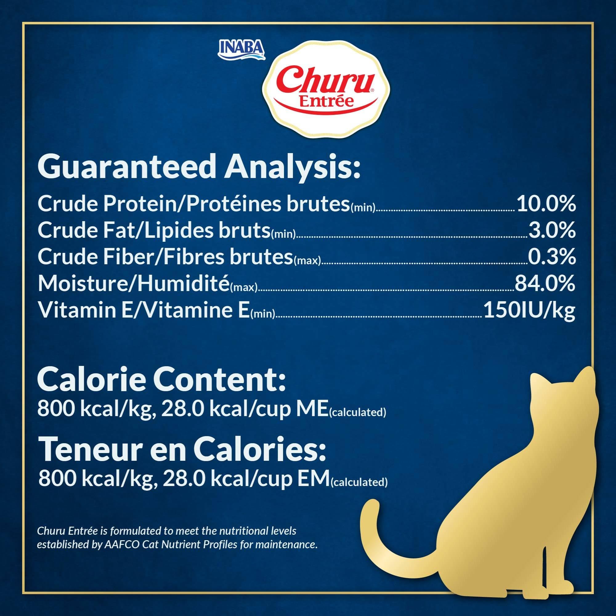 INABA Churu Entrée Pâté — sans conservateurs artificiels pour préserver le goût naturel