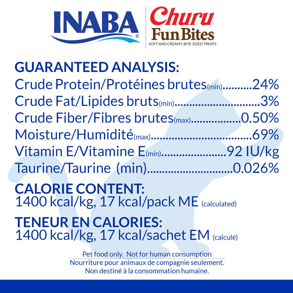INABA Churu Fun Bites – double texture, plaisir assuré.
