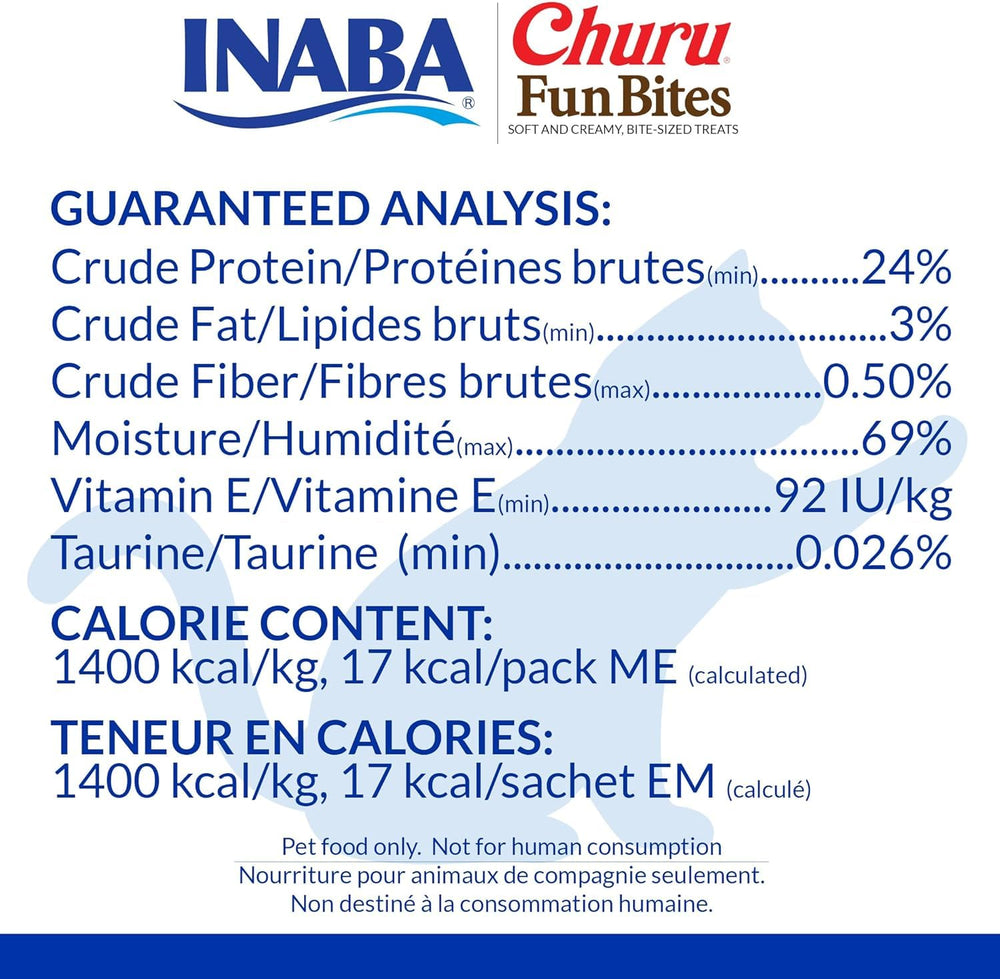 INABA Churu Fun Bites permettant de dissimuler une pilule facilement.