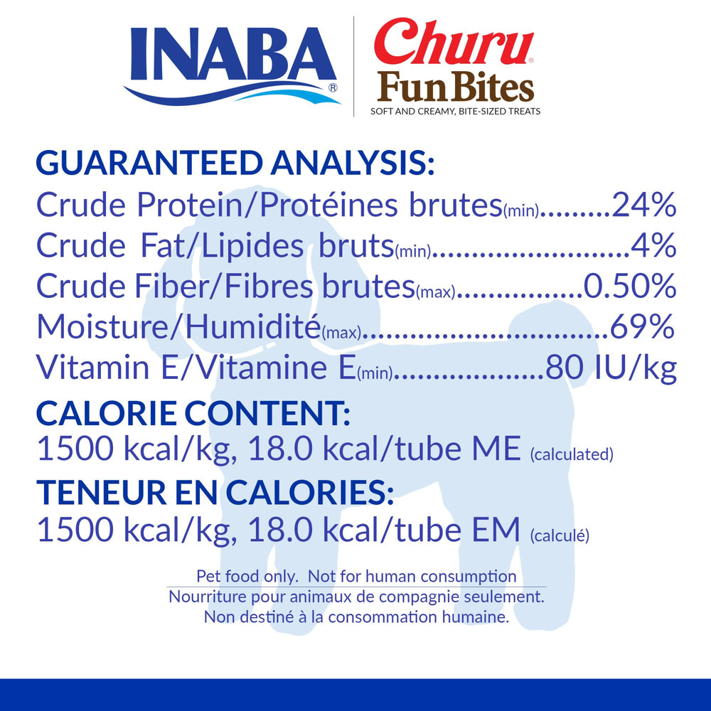 INABA Churu Fun Bites double texture en bouchée, appétit facile à satisfaire