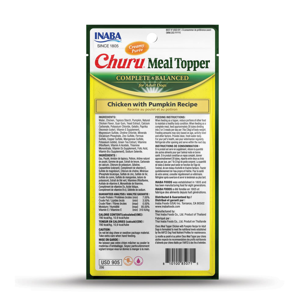 INABA Churu Garniture snack balades tube, pratique et nutritif.