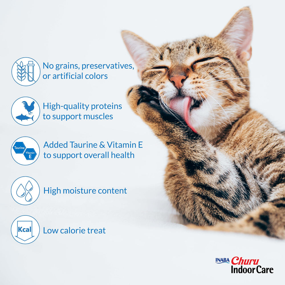 INABA Churu Indoor Care : masque les médicaments avec douceur