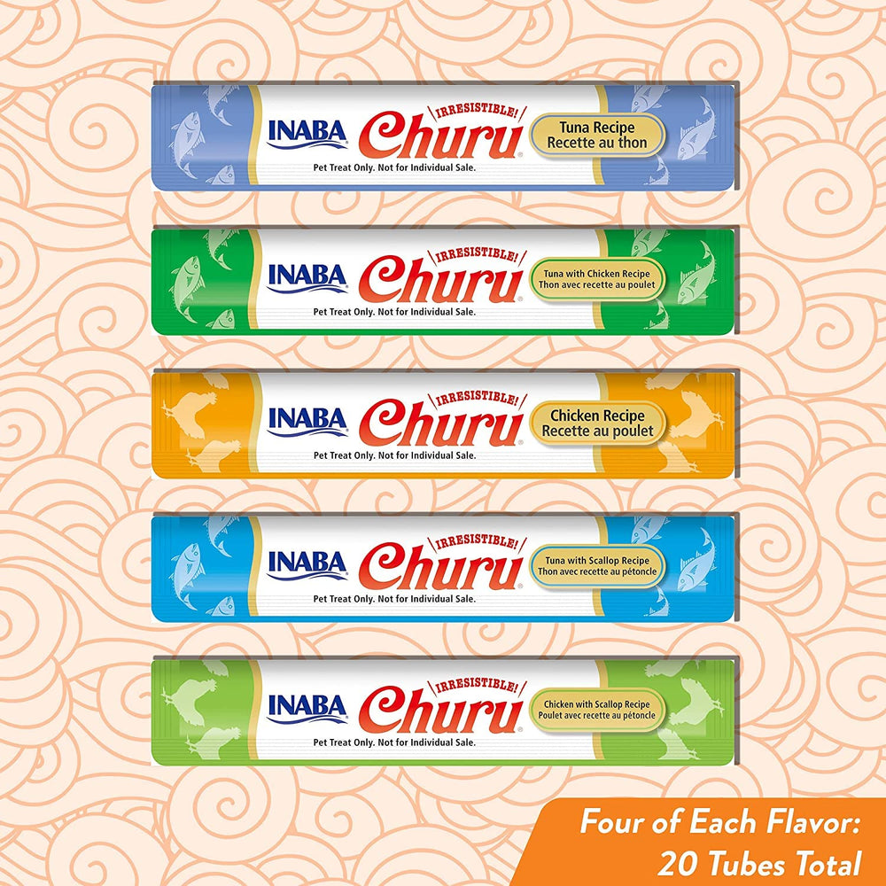 INABA Churu: ingrédients poulet et thon de qualité