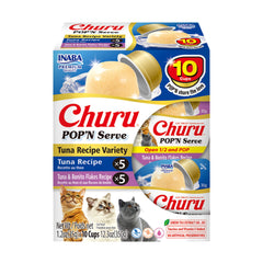 INABA Churu Pop'N Serve gelée chat thon, hydrate et ravit les papilles.