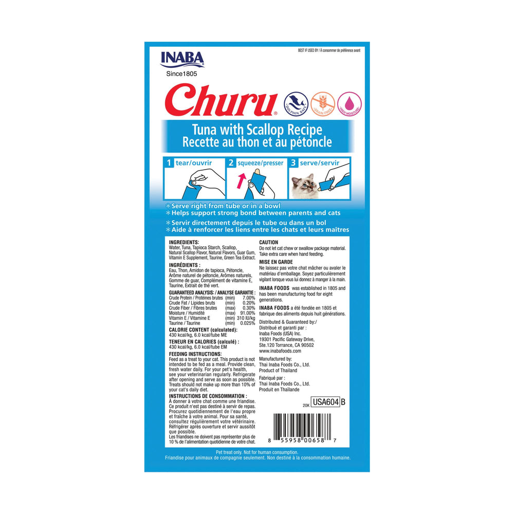 INABA Churu pour chat-thon-tube format pratique
