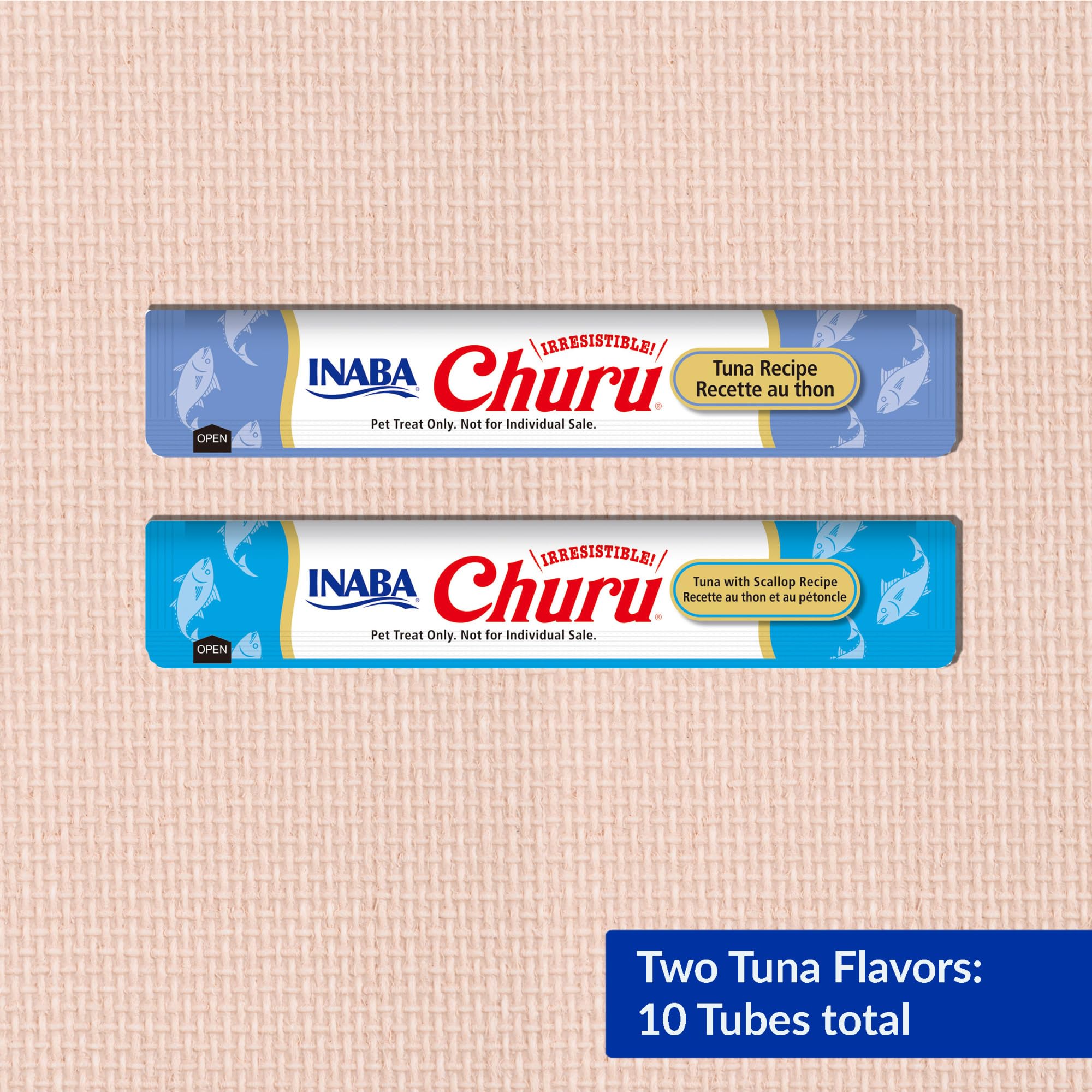 INABA Churu sans céréales, option légère et naturelle.