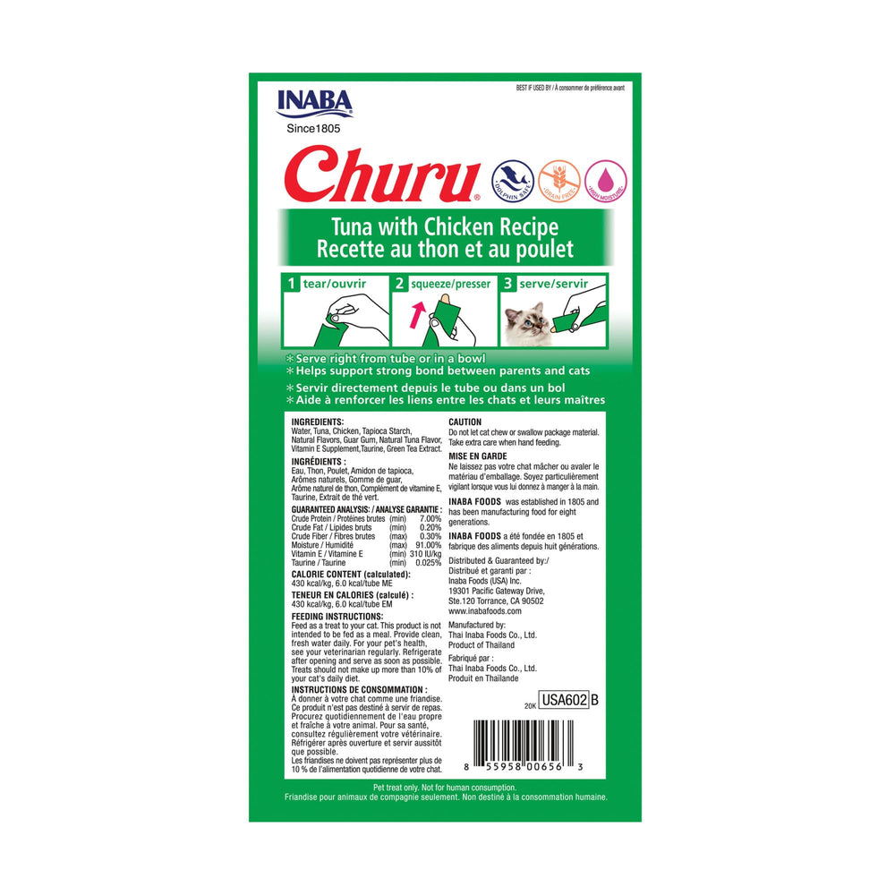 INABA Churu variété de saveurs pour chats de tout âge