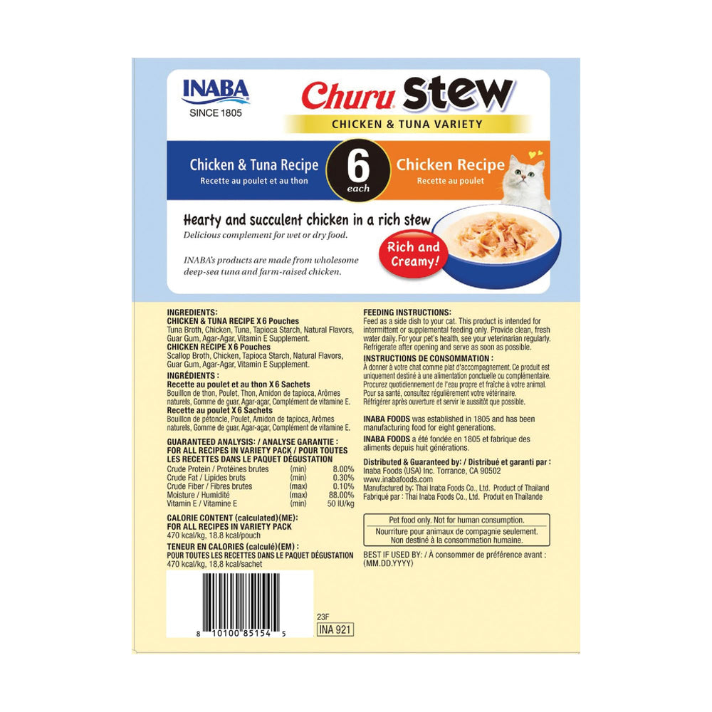 INABA Churu Stew - format pratique pour les journées chargées.