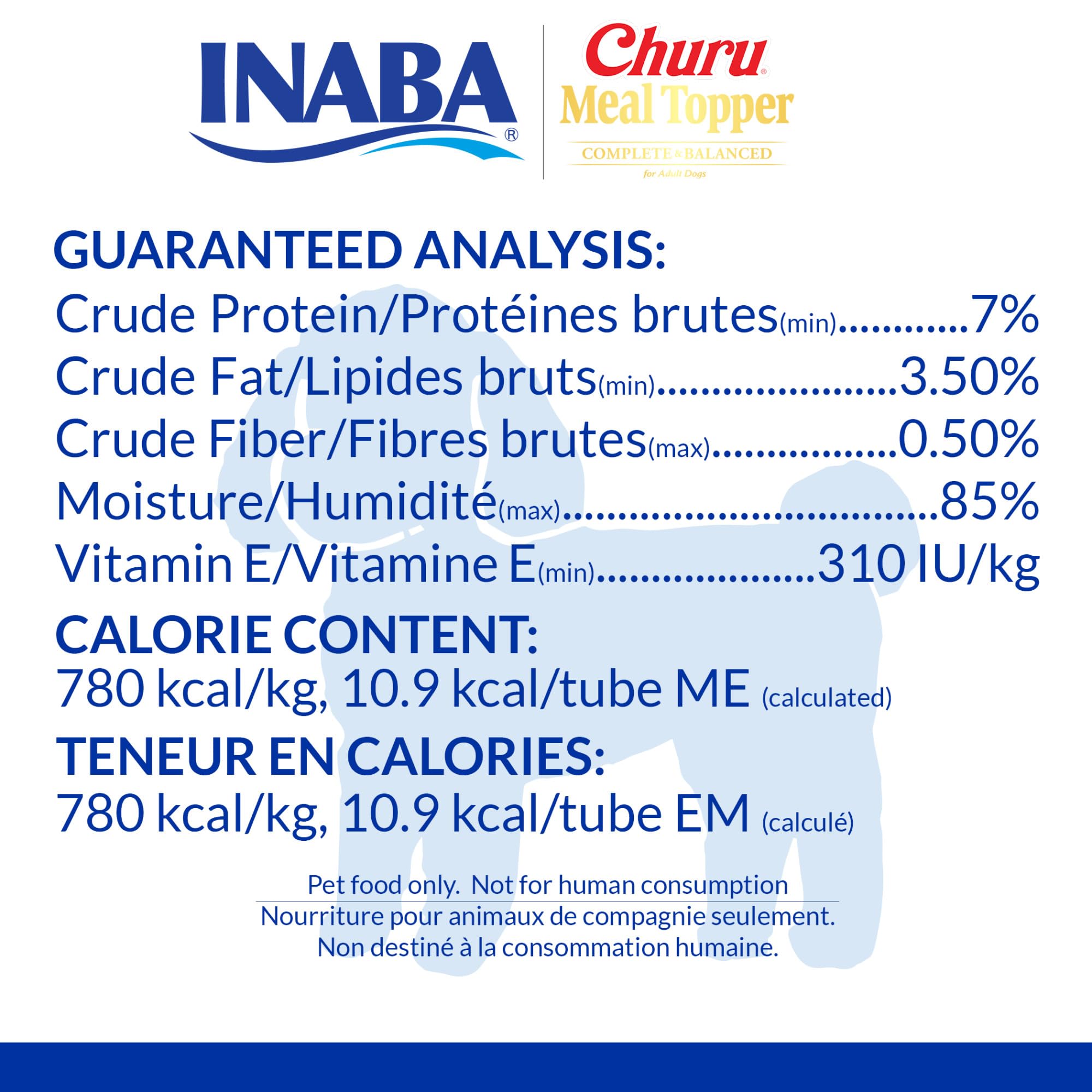 INABA Churu texture purée crèmeuse pour chien repas équilibré