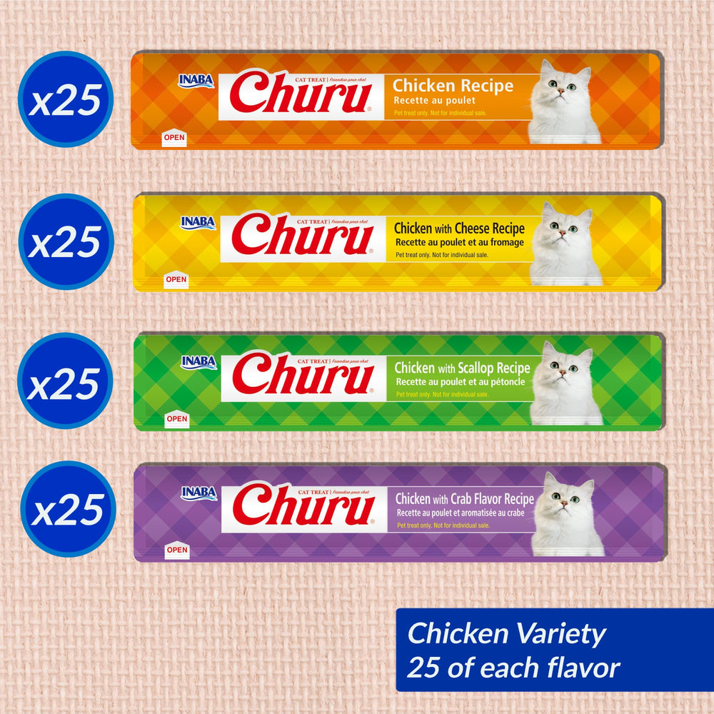 Huit saveurs variées pour satisfaire les goûts de votre chat.