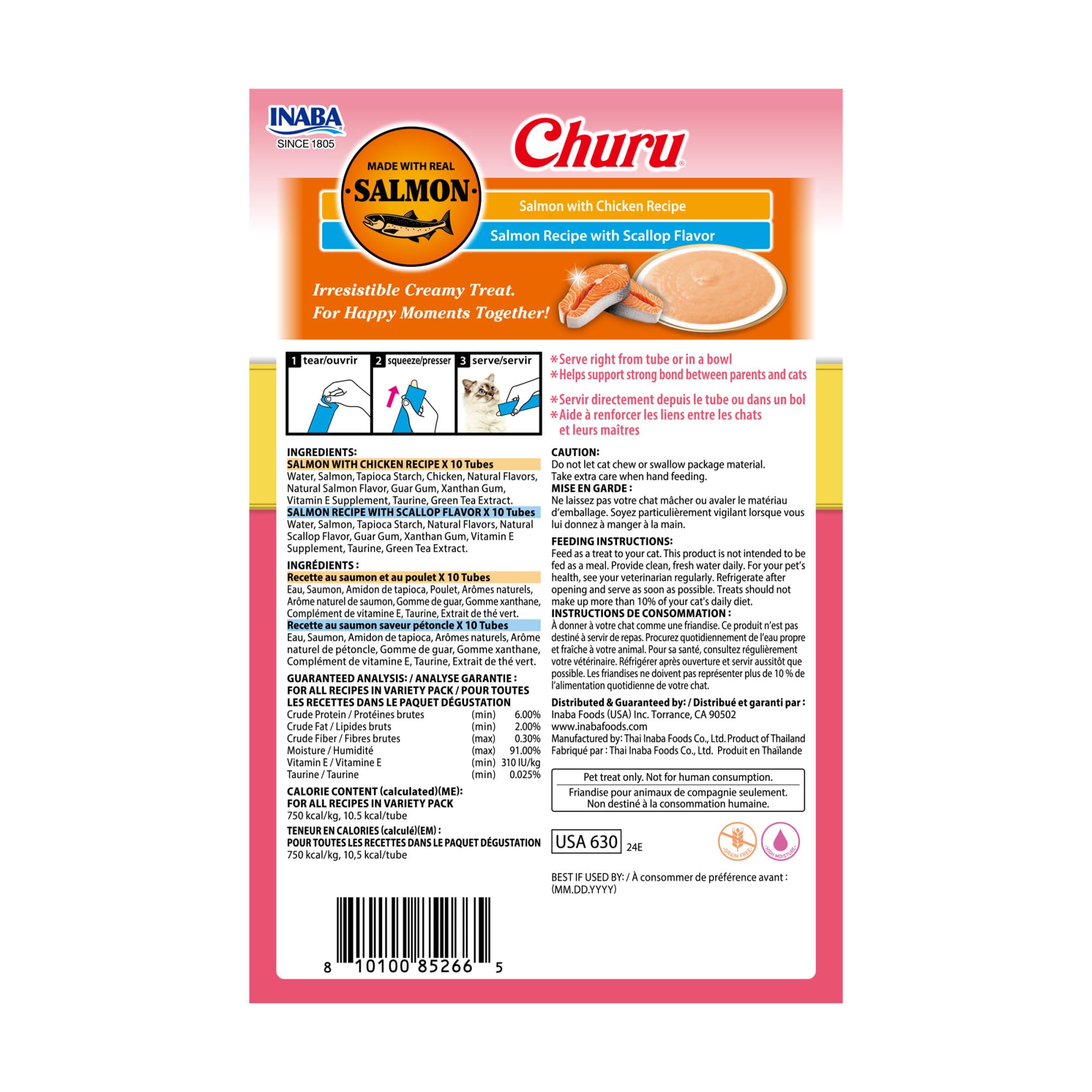 INABA Churu Masquer medicament : aide douce pour administrer les traitements