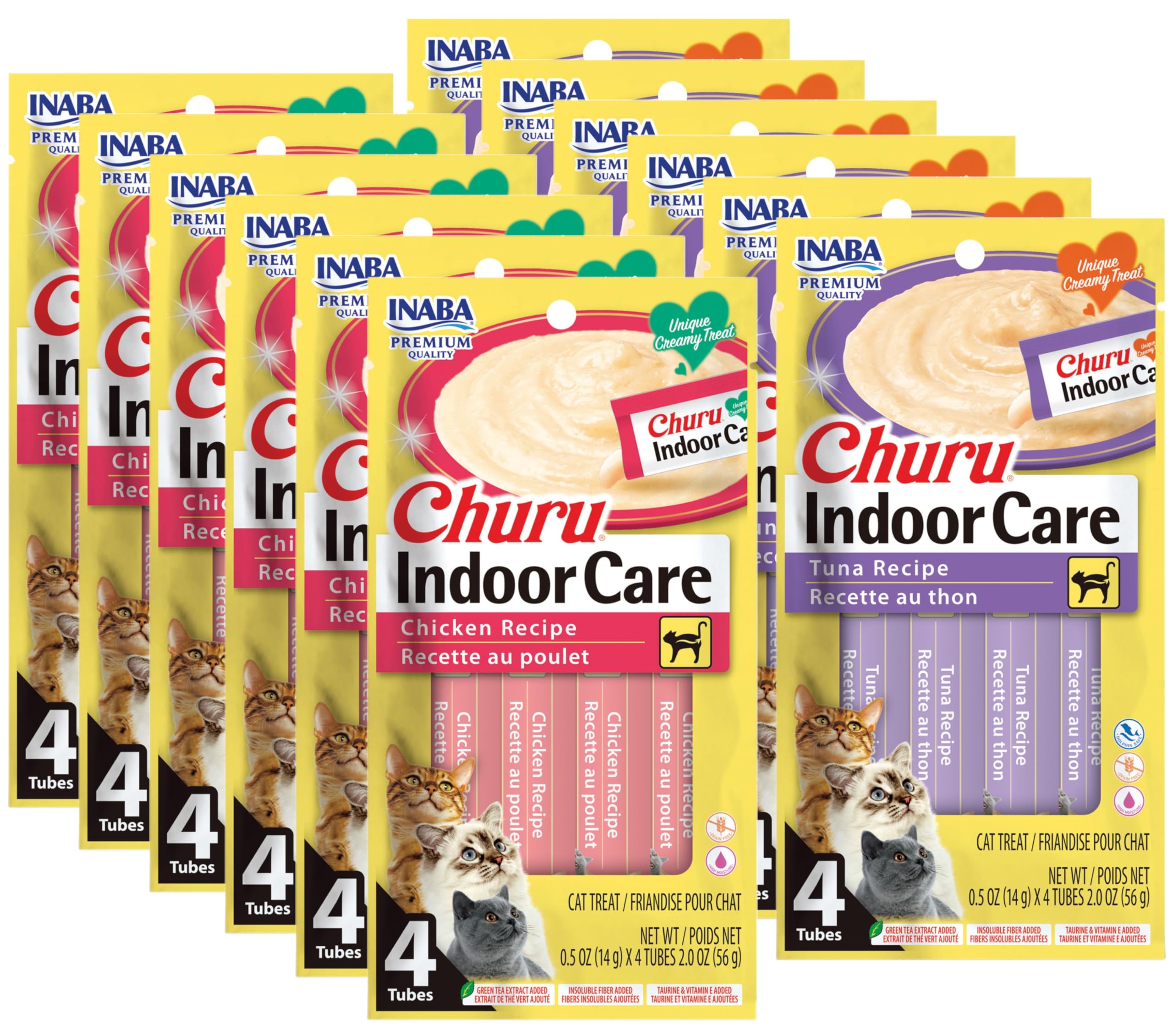 Churu INABA purée crémeuse pour chat favorisant l’interaction et l’hydratation