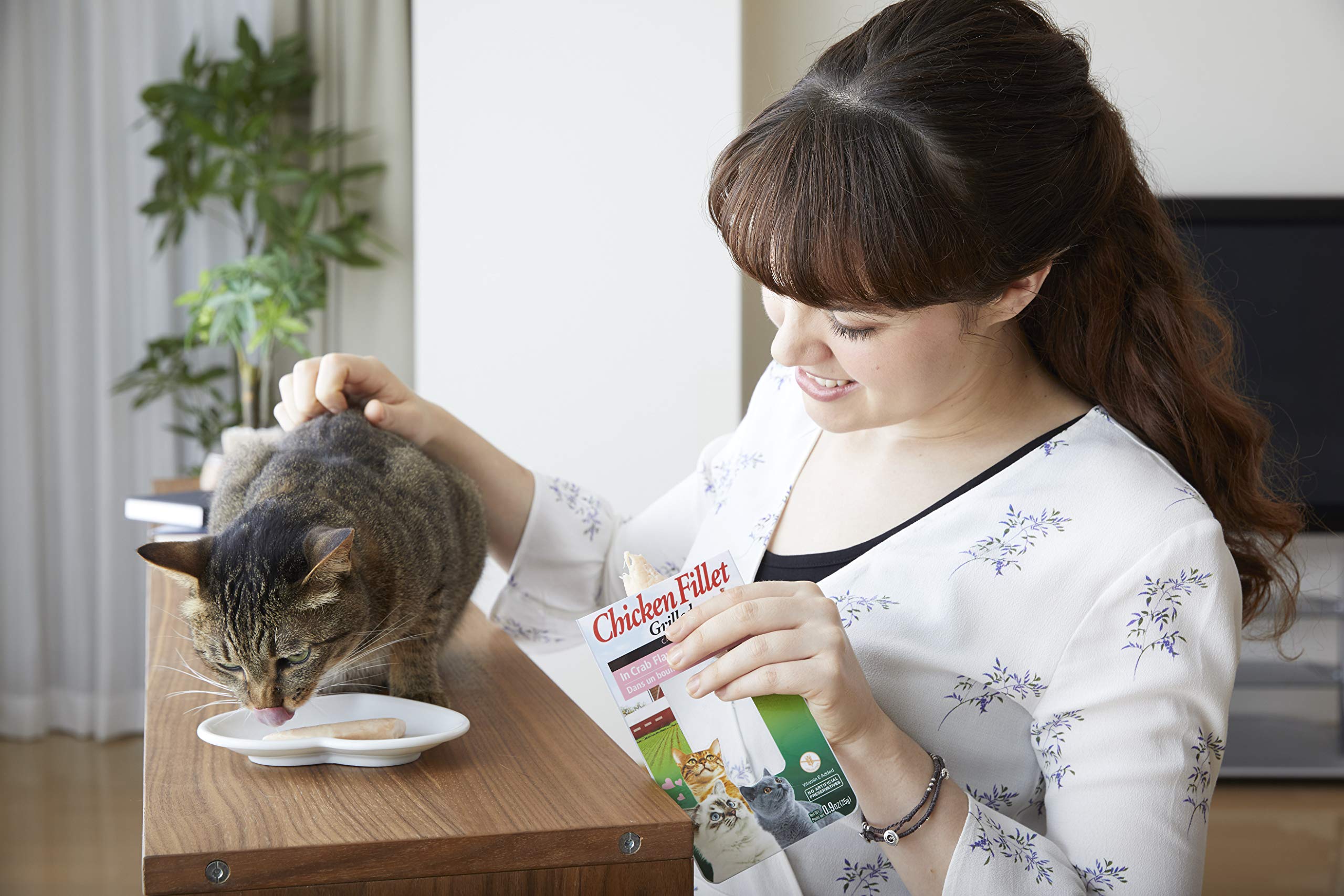 INABA Ciao Grilled, friandise sans céréales, idéale pour les chats sensibles.