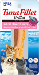 INABA Ciao Grilled, morceaux de thon tendres, récompense savoureuse et hydratante pour chat.