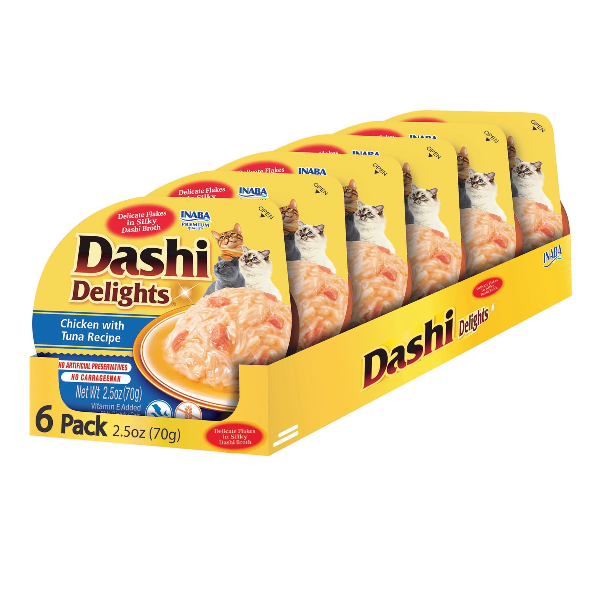 INABA Dashi Delights pour Chats, bol dashi umami et gourmandise