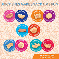 Bouchées moelleuses INABA Juicy Bites, parfaites pour récompenses.