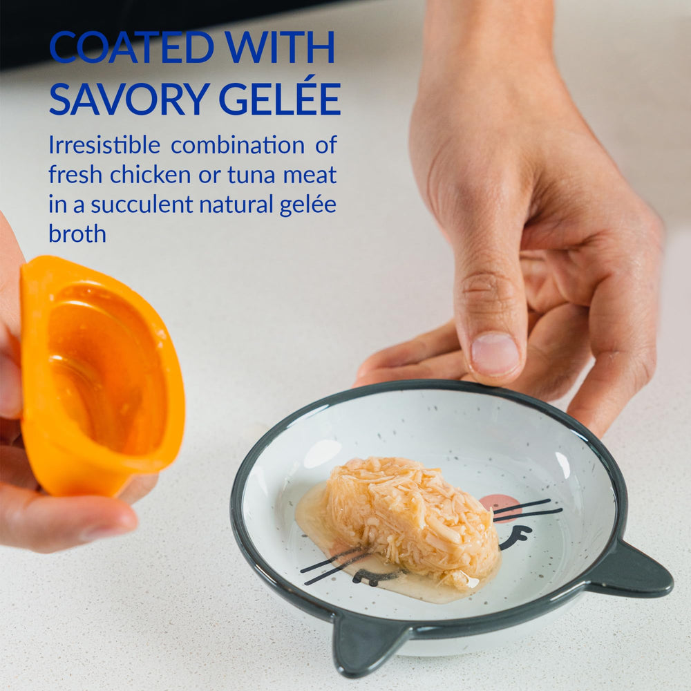 INABA Twins pour chats — garniture idéale sur nourriture humide, simplicité et variété.