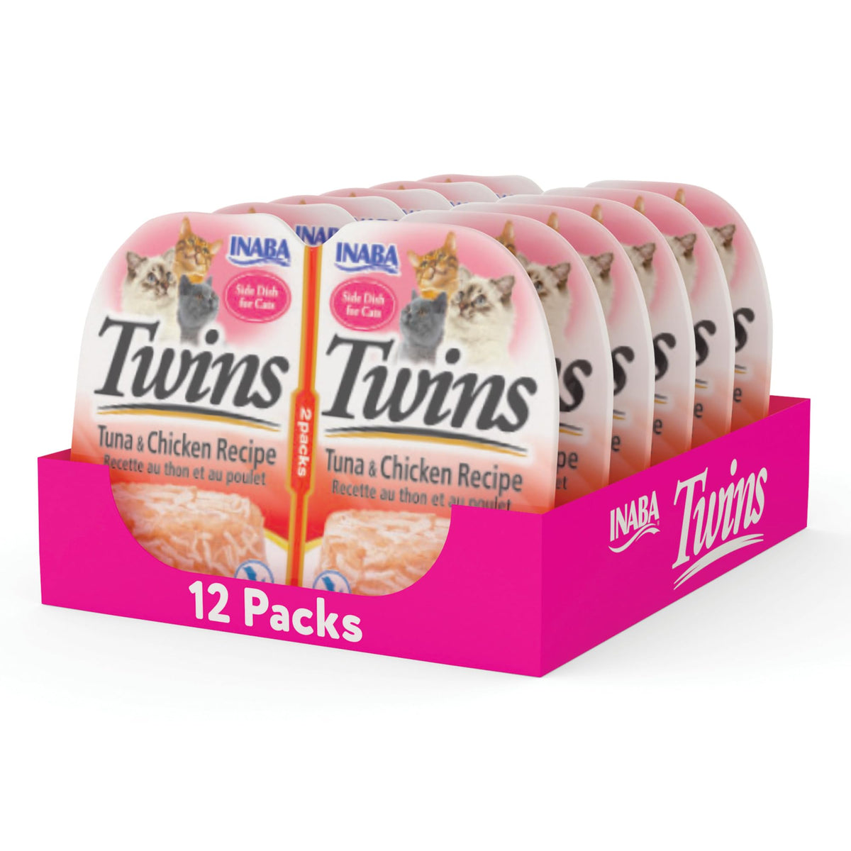 INABA Twins: poulet et bouillon gelée, portion savoureuse pour garnir le repas.