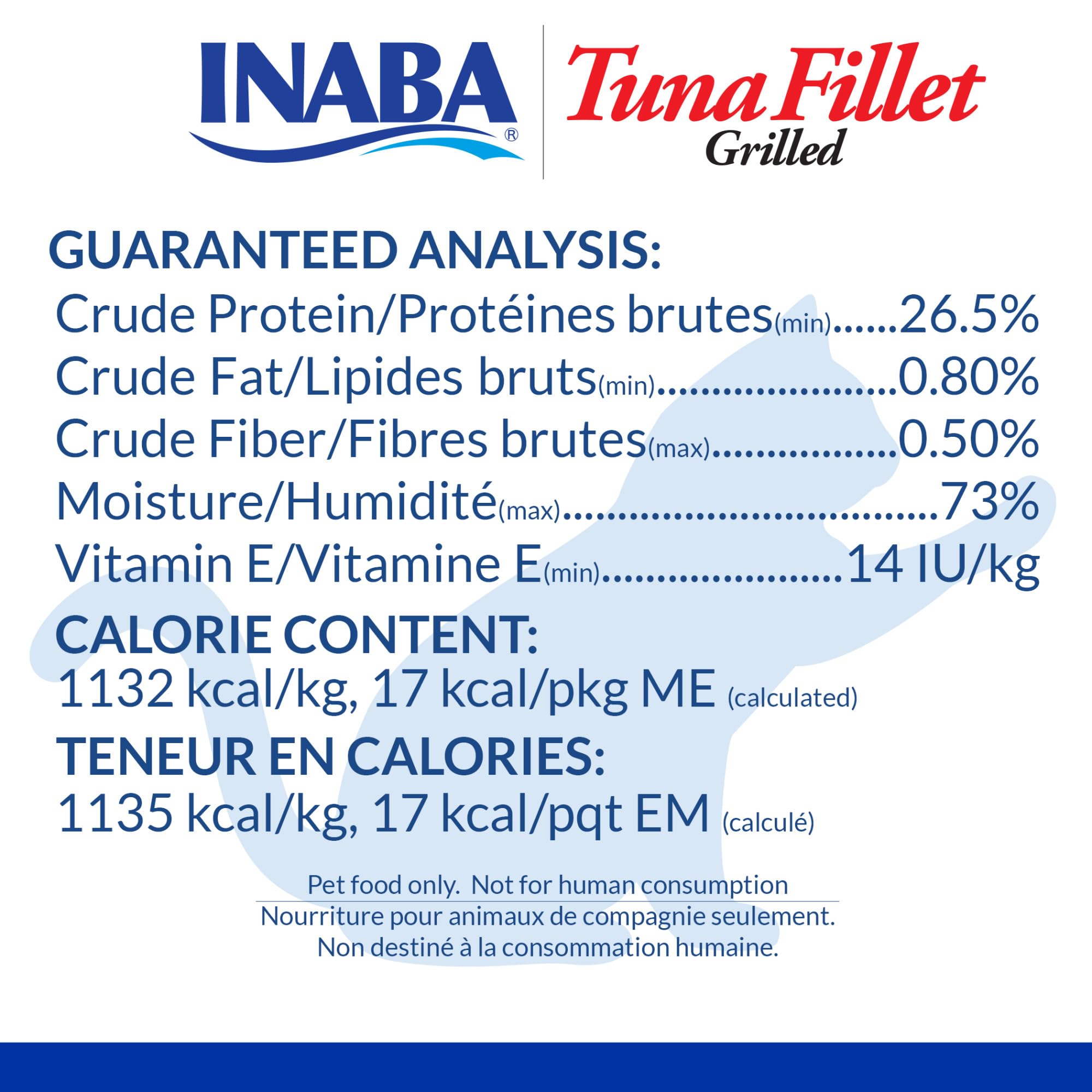 INABA vitamine E et extrait de thé vert, antioxydants présents.