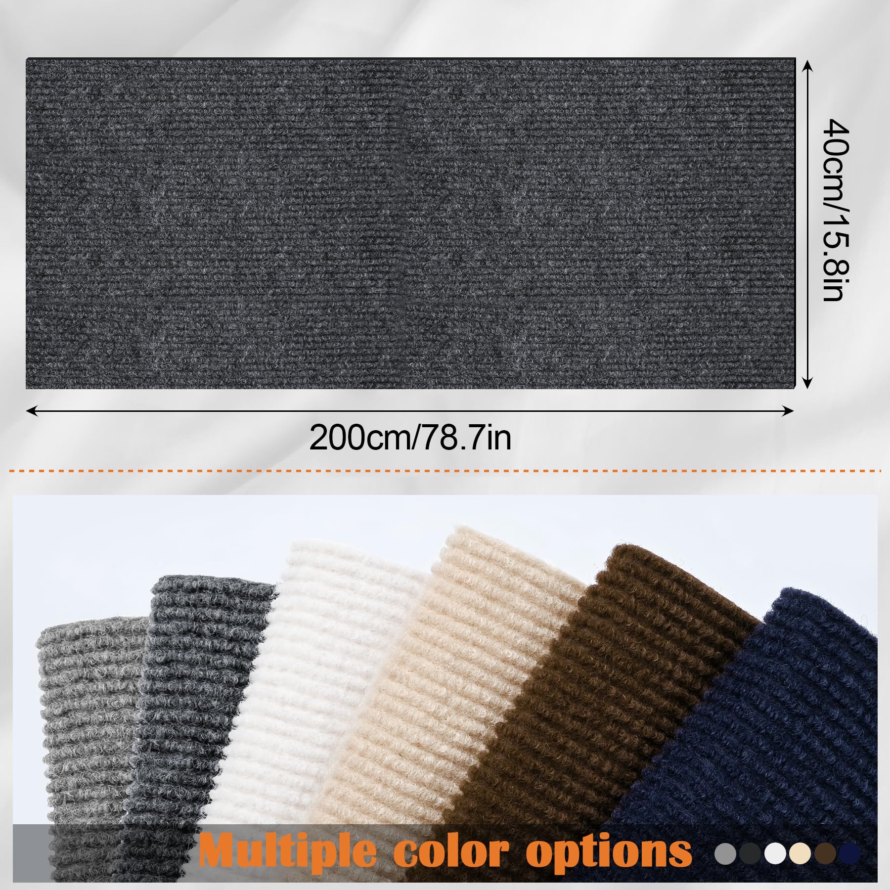 Inchoco adhesif-tapis-griffes-chat-sol-gris-fonce : adhère solidement et protège le sol.