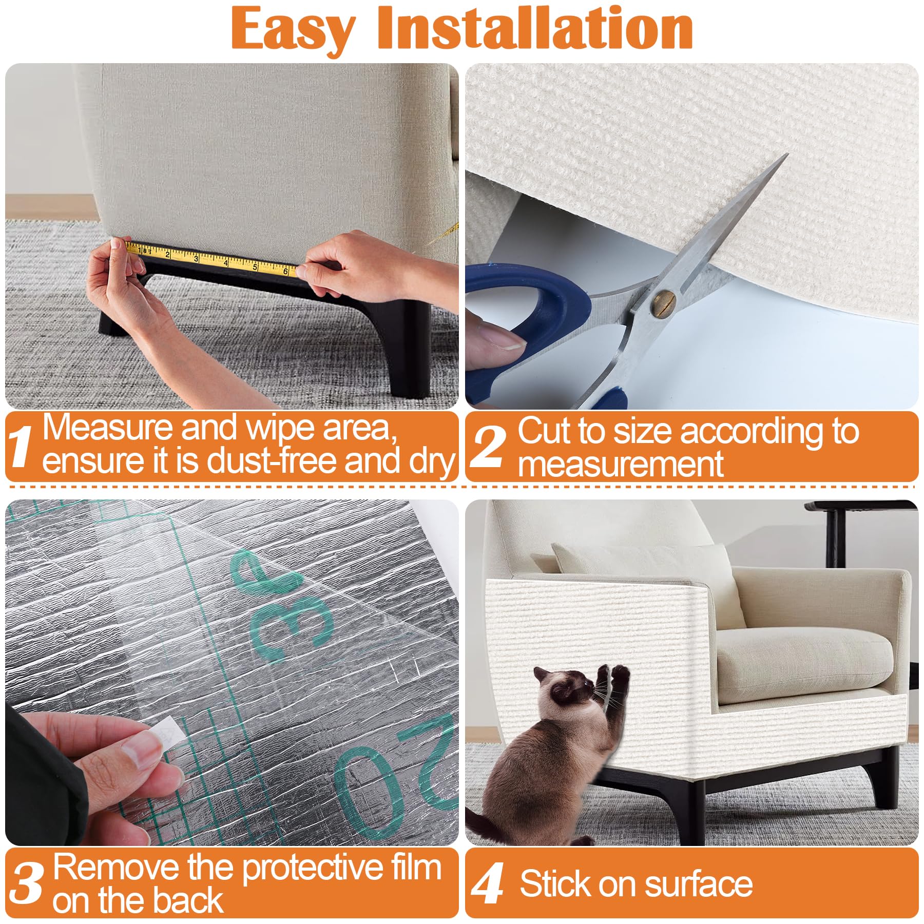 Inchoco installation facile, pose rapide et propre.