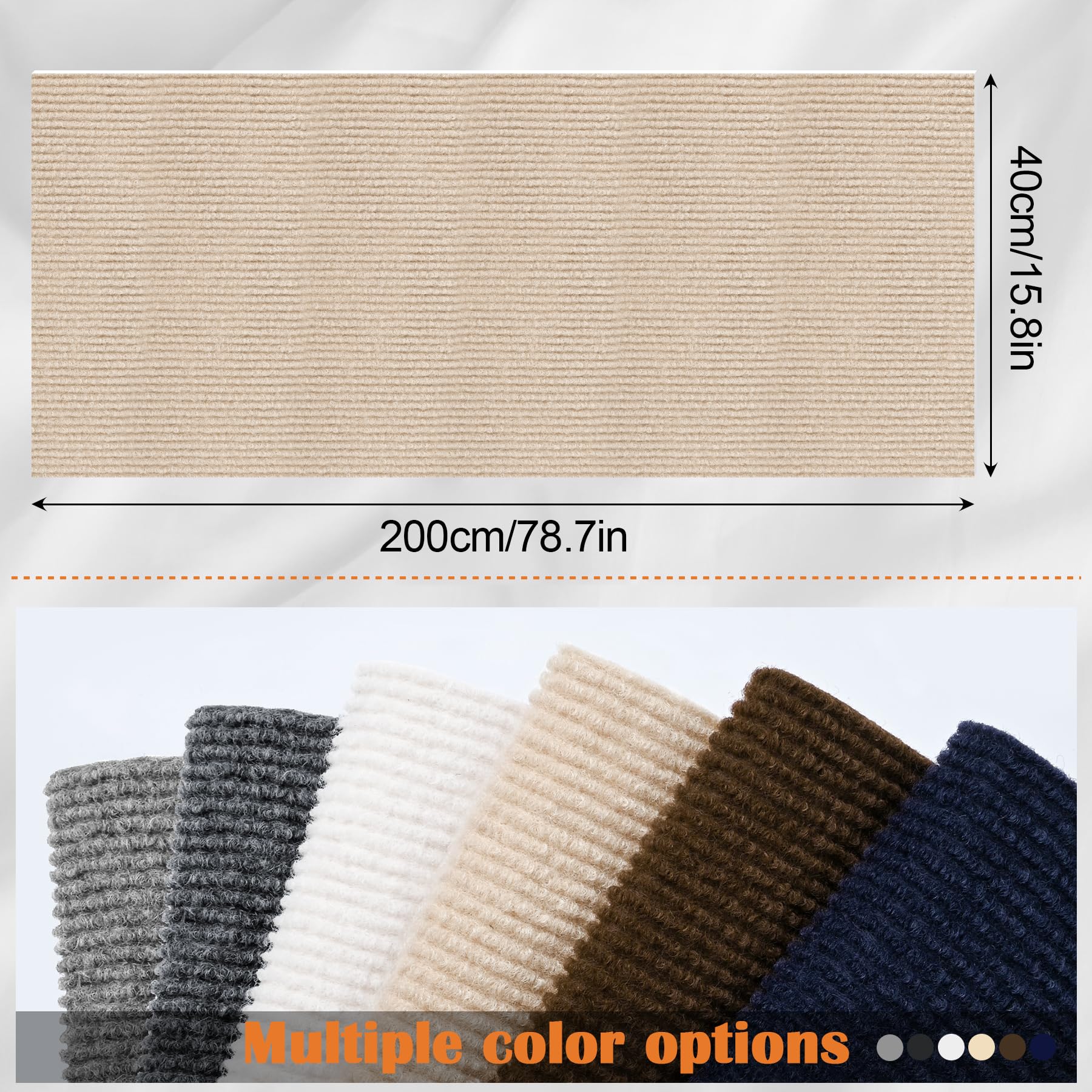 Inchoco tapis-grattage chat matière feutre – rainures 3D pour griffades efficaces.