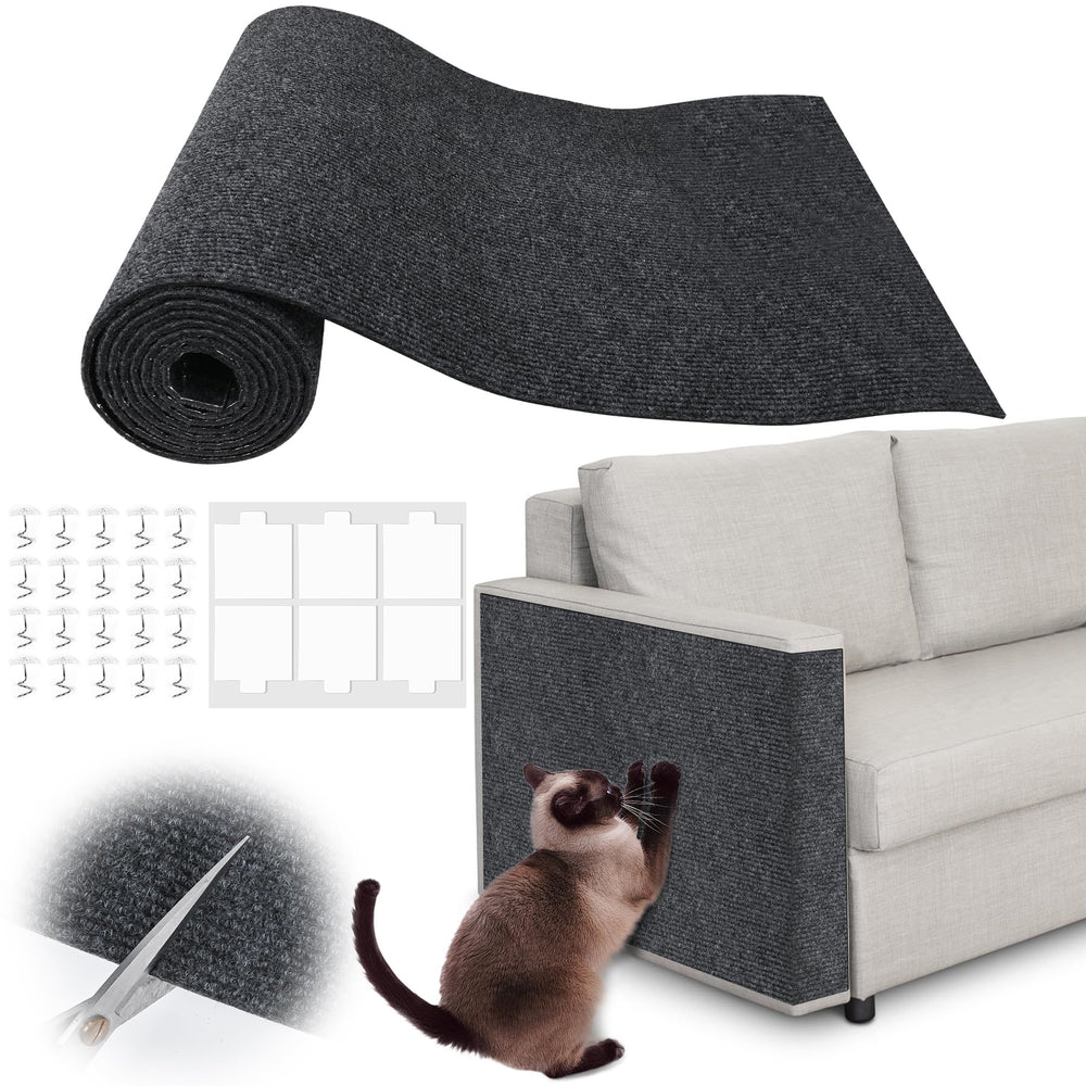 Inchoco tapis-griffes-chat-adhesif : protège meubles et offre un grattage sûr.