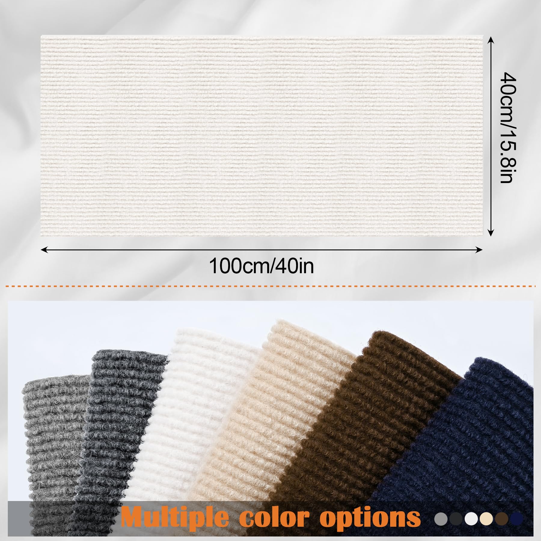 Inchoco tapis-griffes chat sisal crème, résistance longue durée.