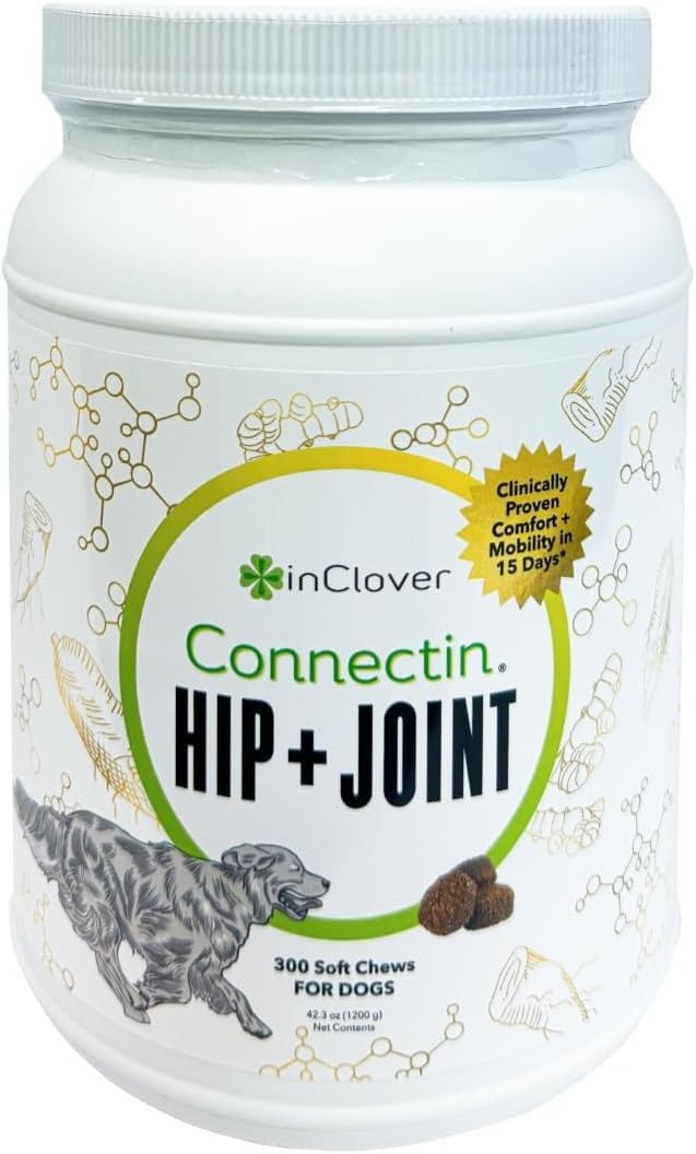 In Clover Connectin poudre sur nourriture chien: soutien articulations au quotidien