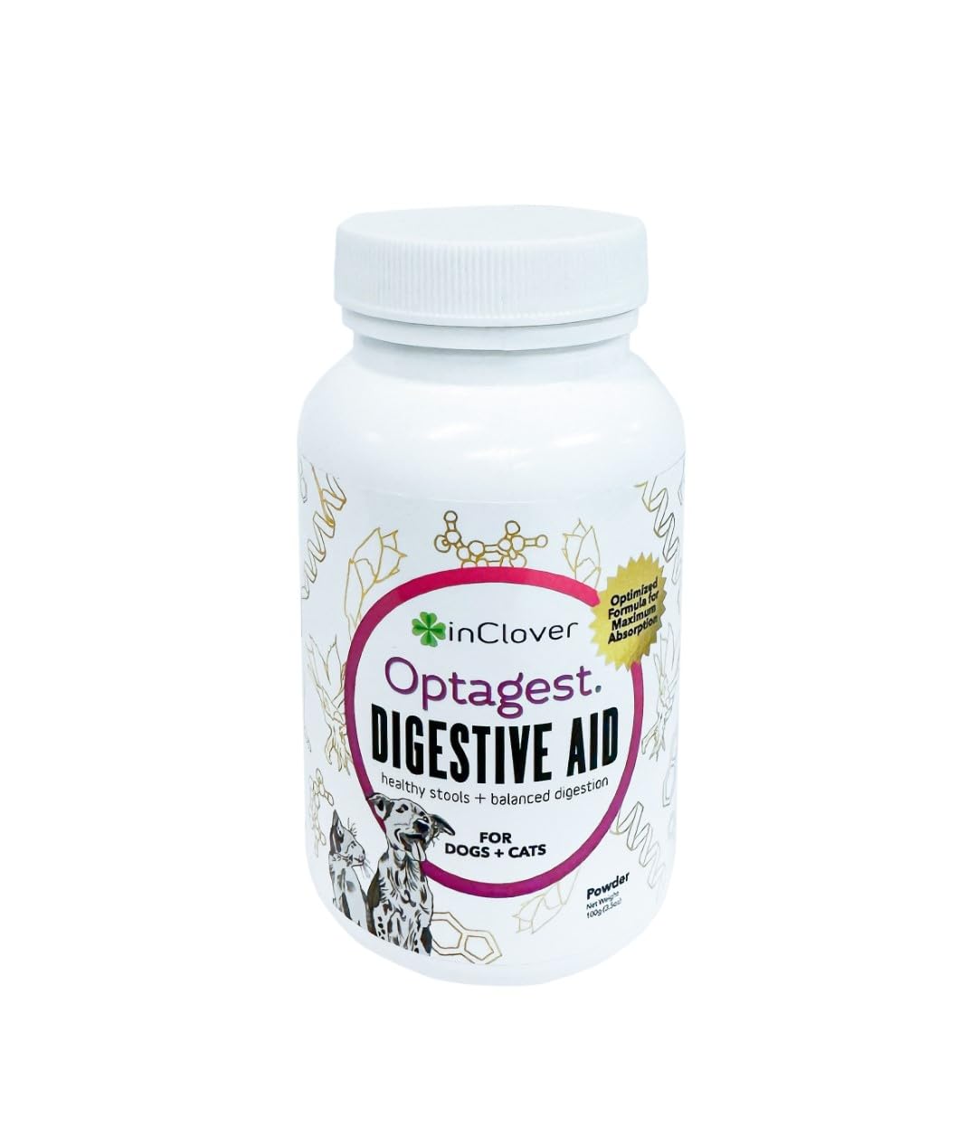 InClover Optagest – emballage pratique pour démarrer la supplémentation.