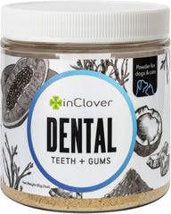In Clover Poudre Dentaire - packaging élégant pour routine dentaire facile.