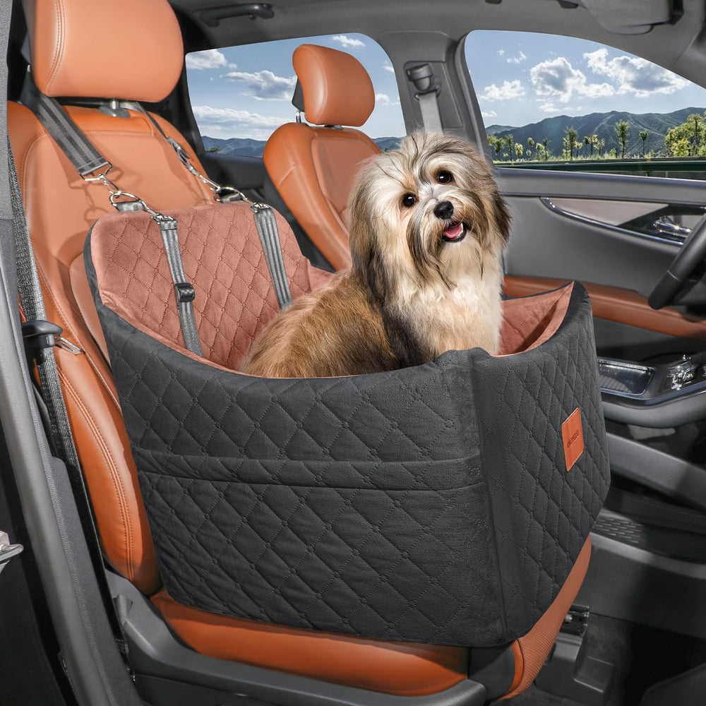 INDYBUD siège-auto chien elevation améliore la vue et peut réduire l’anxiété.